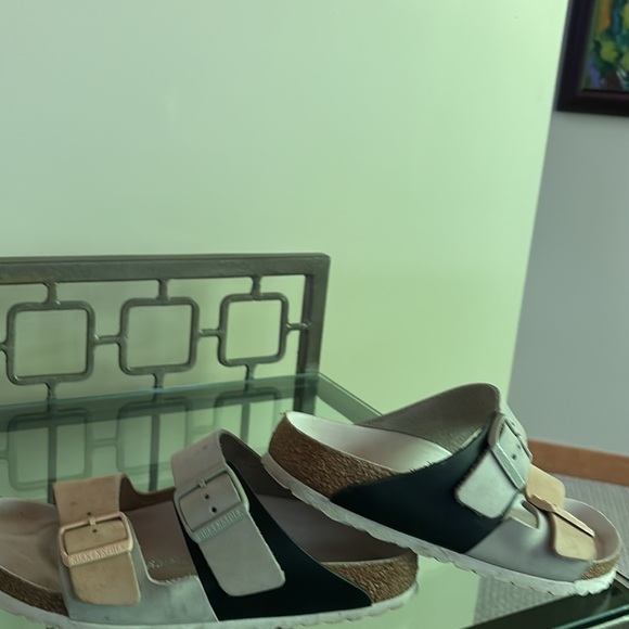 Birkenstock Tri-colored Sandals Arizona Split Hex - Picture 7 of 7